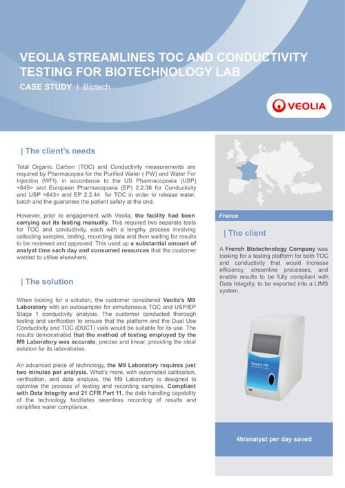 EU TDS_CS SH - Sievers TOC EU TDS_CS SH - Sievers TOC